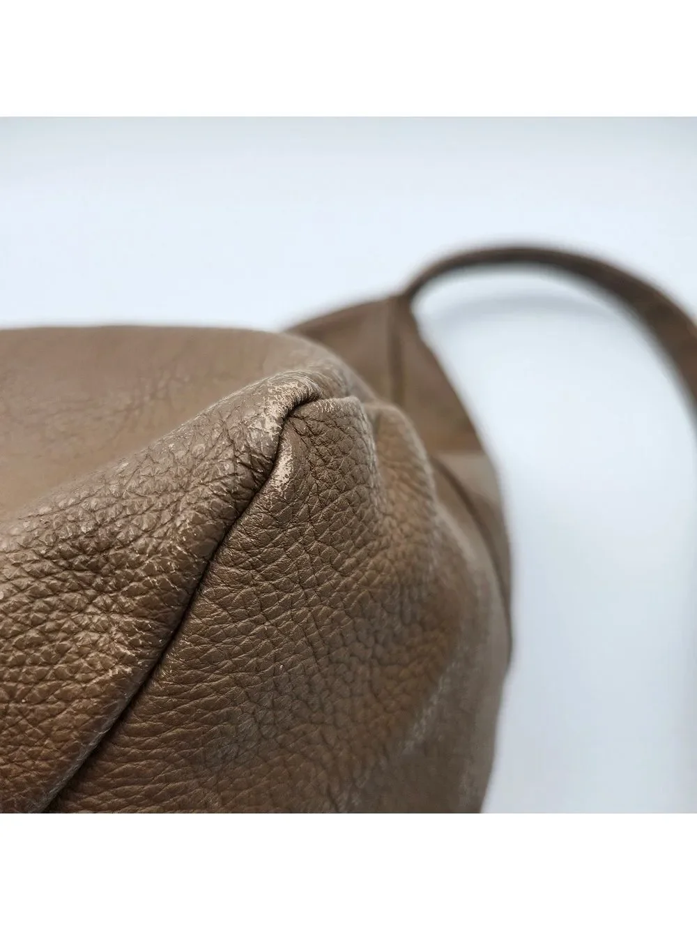 Stone Mountain Brown Leather Hobo Bag